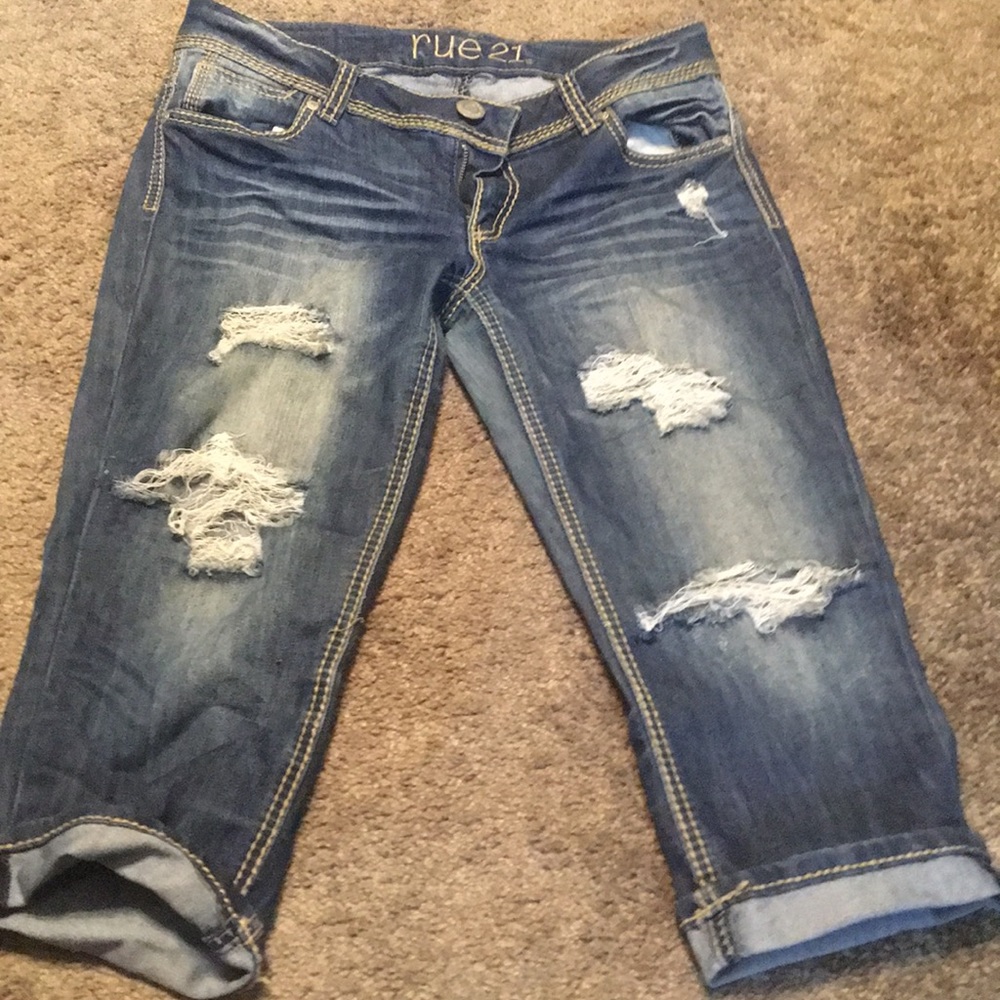 Capri jeans